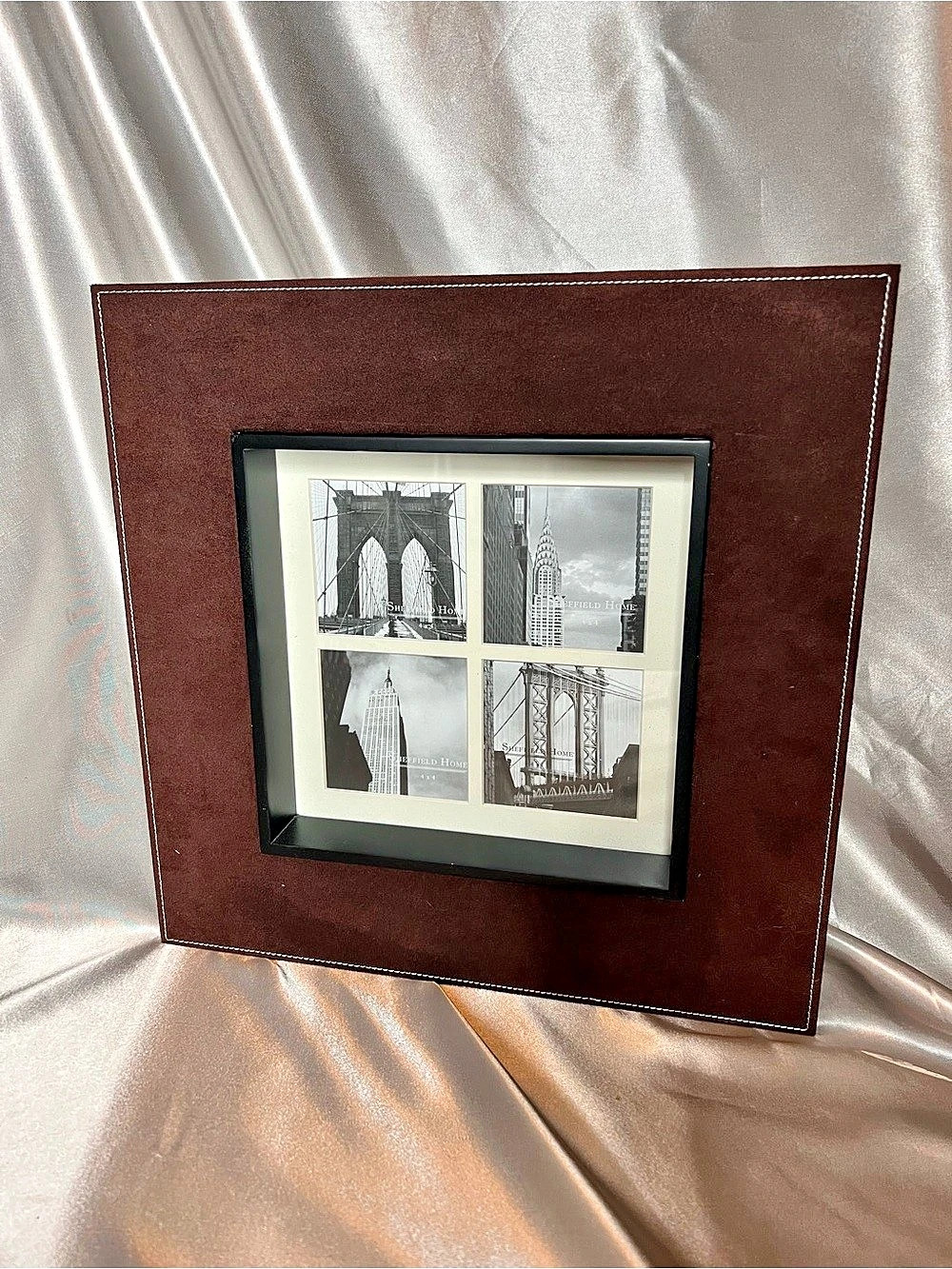 Sheffield Home Brown & Black Photo Frame Decor